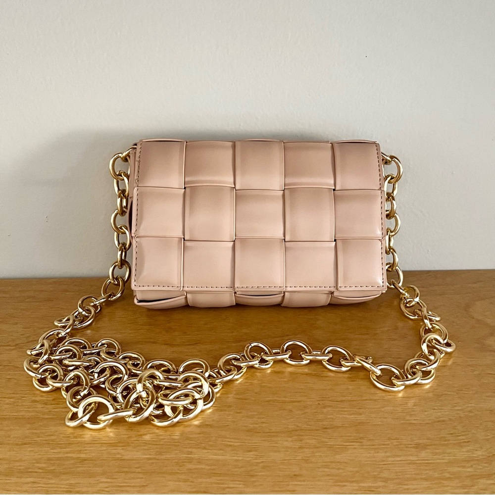 Basketweave Clutch Purse